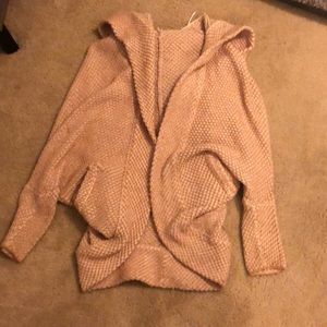 Free People Hooded Cardigan